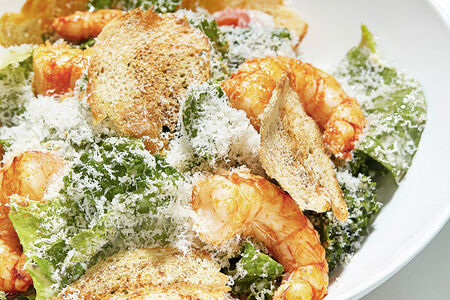 Цезарь с креветками