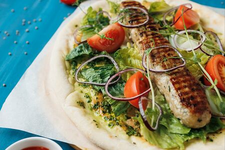 Люля-кебаб куриный на парбейке