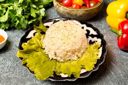 Рис на пару