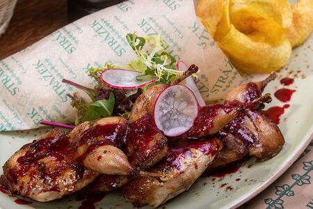 Перепела гриль