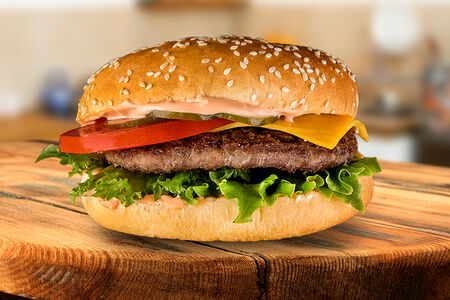 Бургер с говядиной