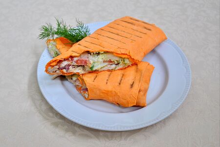 Шаурма с свининой