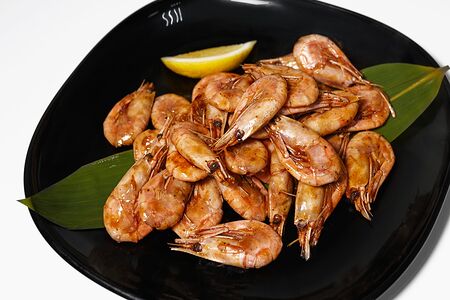 Креветки жареные