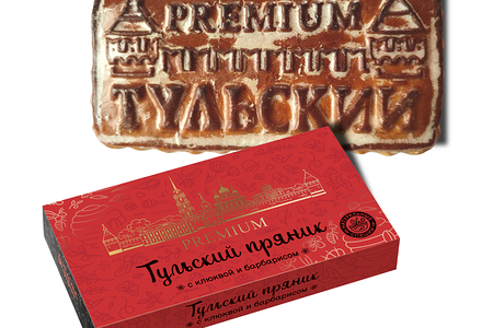 Тульский пряник Premium большой с клюквой и барбарисом