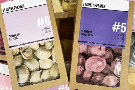 Замороженные пельмени с кроликом