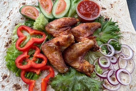 Шашлык из куриных крылышек