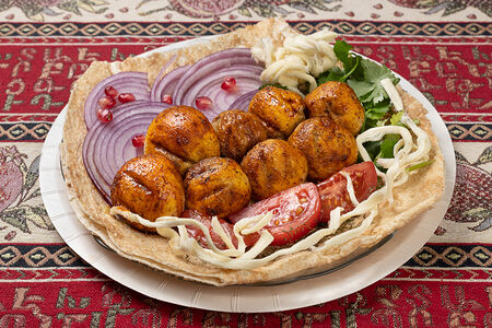 Шампиньоны гриль