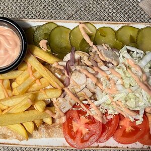 Шаурма открытая