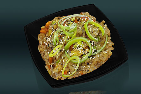 Тяхан с курицей