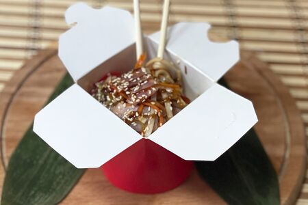 Вок с мясом