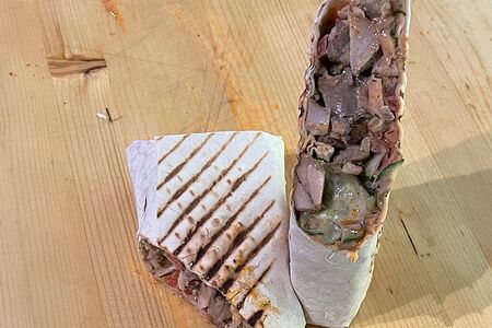 Шаурма со свининой