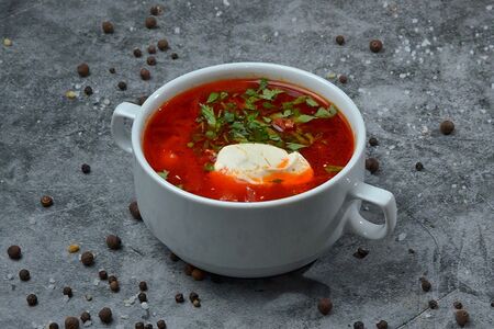 Борщ с говядиной