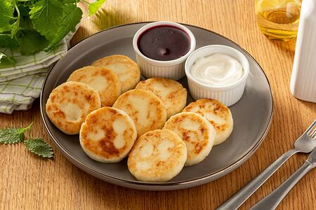 Большая порция сырников