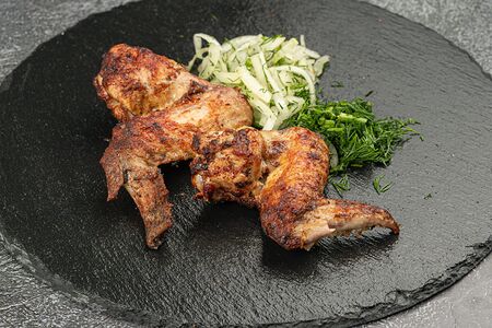 Куриные крылышки на мангале