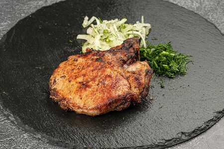 Антрекот (свиная корейка) на мангале