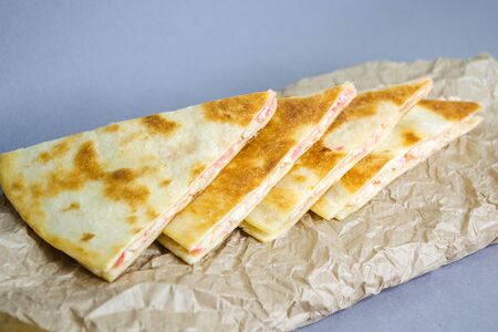 Кесадилья с крабом