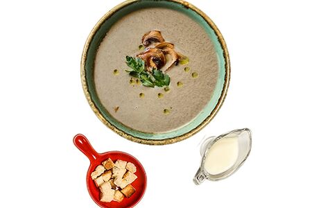 Крем-суп из грибов