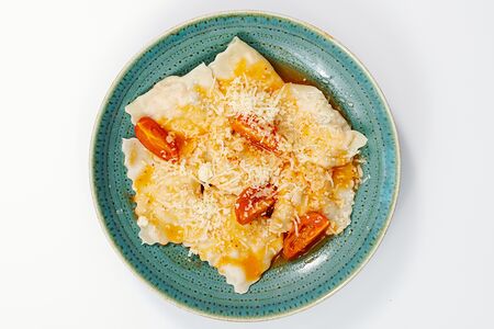 Равиоли с креветкой