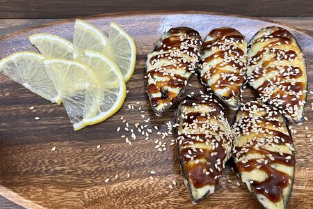 Мидии запеченные Игаяки