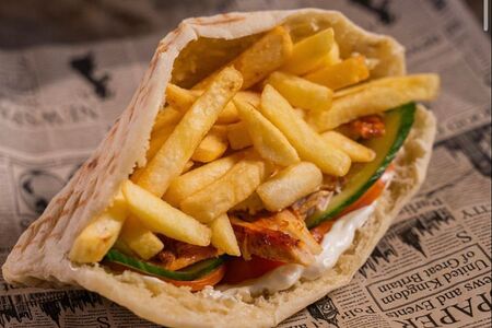 Гиро с курицей большое