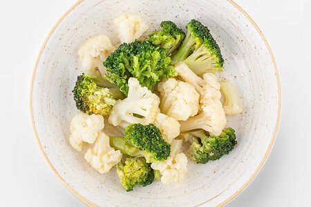 Брокколи с цветной капустой