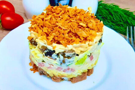 Салат Охотничий