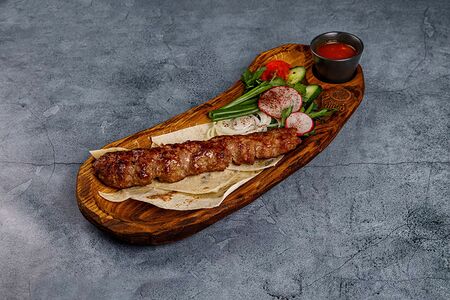 Кебаб свинина-говядина