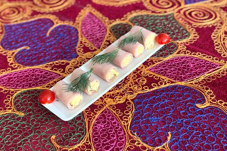 Ветчинные завитки