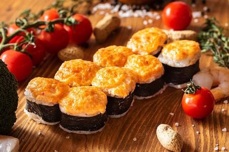 Шримп ролл яки