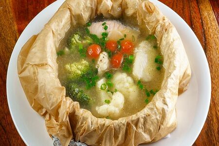 Рыбная похлёбка с овощами по-домашнему