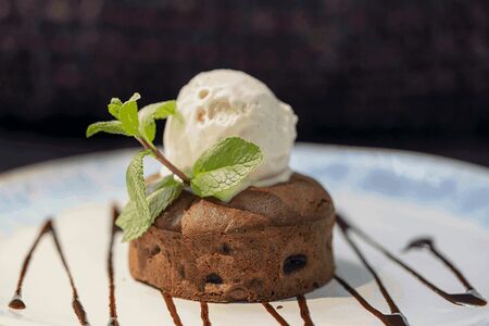 Шоколадный фондан