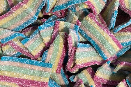 Мини-полоски разноцветные