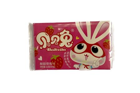 Жевательная резинка Beibeitu Клубника