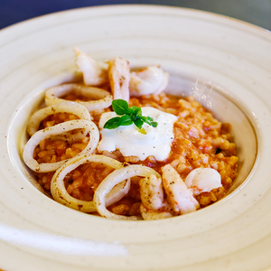 Ризотто с морепродуктами