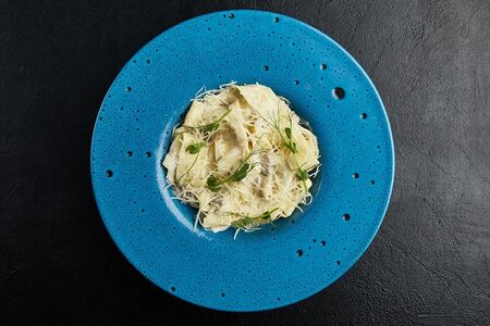 Паста тальятелле с грибами