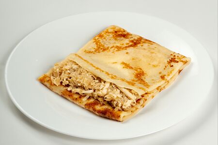 Блин Капуста и яйцо