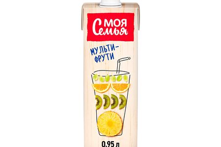 Сок Моя семья мультифрукт
