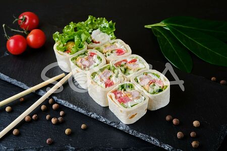 Тортилья с курицей