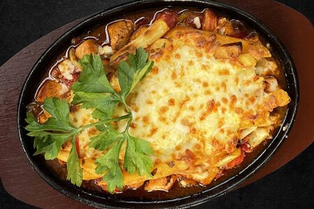 Турецкая сковородка с курицей