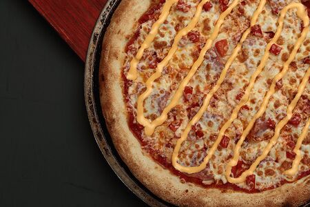 Пицца сырный цыпленок 23 botch