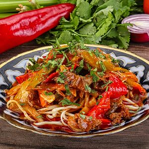 Лагман уйгурский