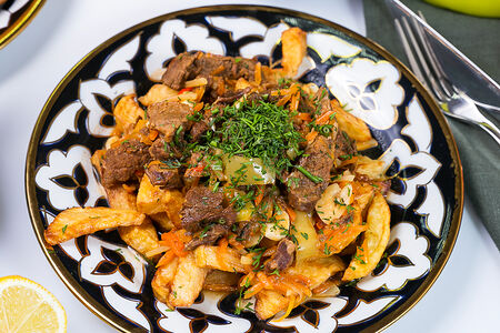 Бефстроганов из говядины