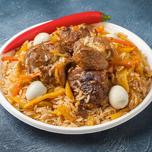 Праздничный плов из баранины