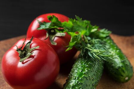 Ассорти свежих овощей