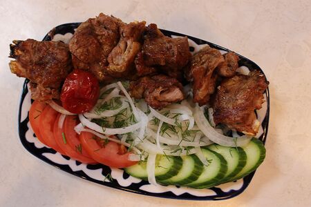Узбекский кебаб Телятина