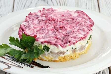 Салат Сельдь под шубой