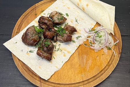 Шашлык из бараньей мякоти