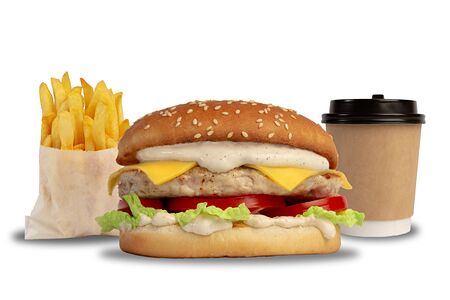 Чикенбургер комбо