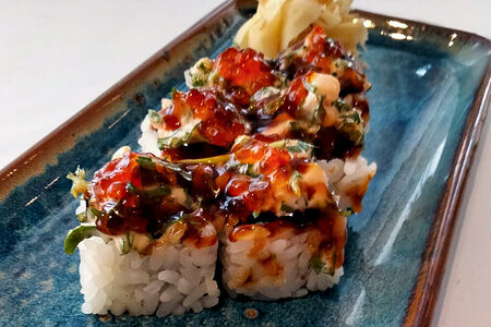 Ролл с креветками