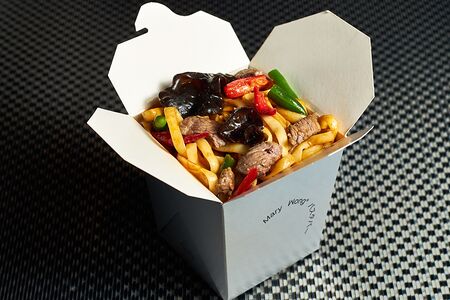 Говядина в соевом соусе